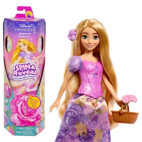 Lalka disney princess spin reveal roszpunka