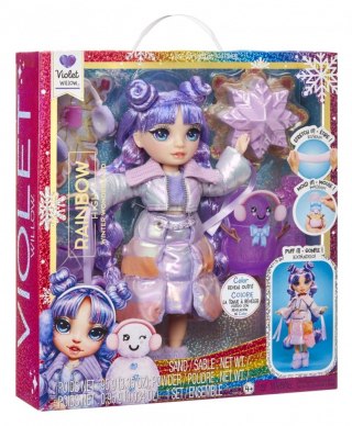 Lalka rainbow high winter wonderland violet