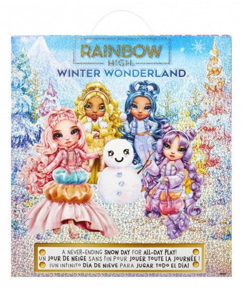 Lalka rainbow high winter wonderland violet