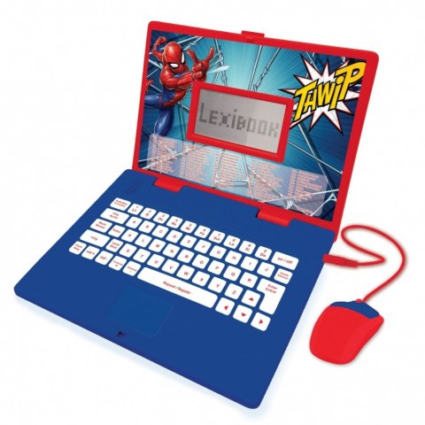 Laptop edukacyjny spider-man dwujęzyczny pl/ eng 124 aktywności