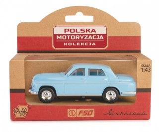 Pojazd prl warszawa 223 niebieski