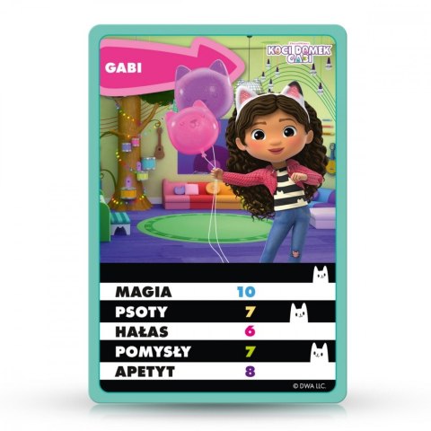 Gra top trumps junior koci domek gabi
