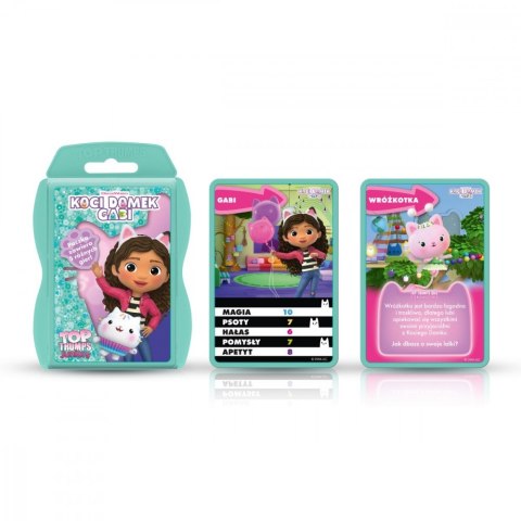 Gra top trumps junior koci domek gabi