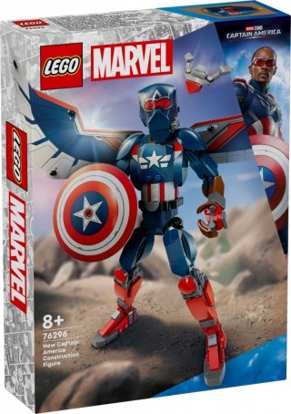 Klocki super heroes 76296 figurka nowego kapitana ameryki