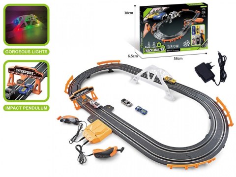 Tor wyścigowy 1:64, długość toru 250 cm Tor wyścigowy 1:64, długość toru 250 cm