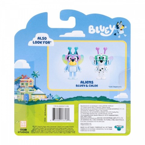 Zestaw figurek bluey 2-pak baby bluey i chloe