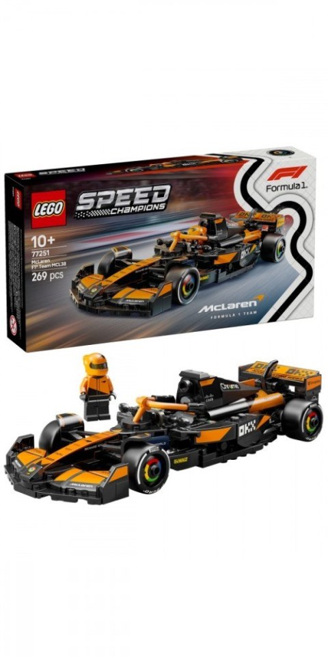 Klocki speed champions 77251 bolid f1 mclaren team mcl38
