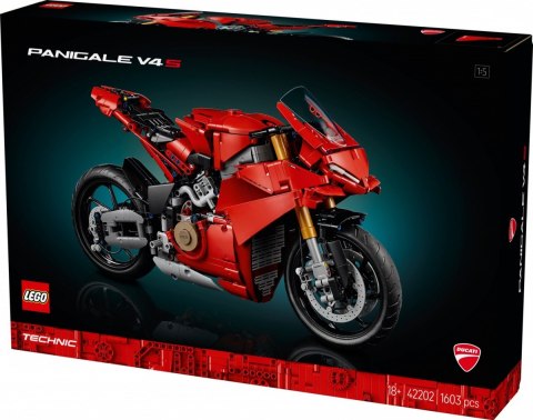 Klocki technic 42202 motocykl ducati panigale v4 s