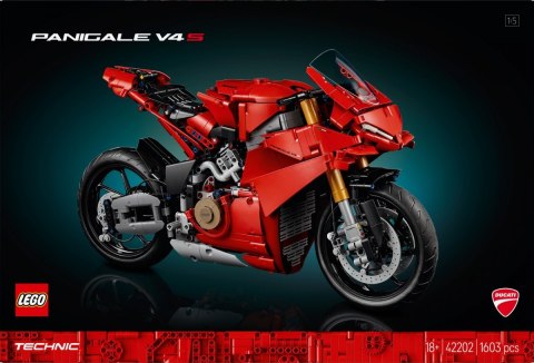 Klocki technic 42202 motocykl ducati panigale v4 s