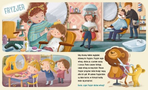 Książeczka feluś i gucio poznają zawody