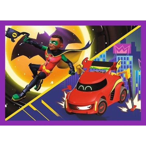 Puzzle 4w1 batwheels, poznaj batwheels Puzzle 4w1 batwheels, poznaj batwheels