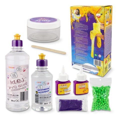 Zestaw diy sensory slime 6w1