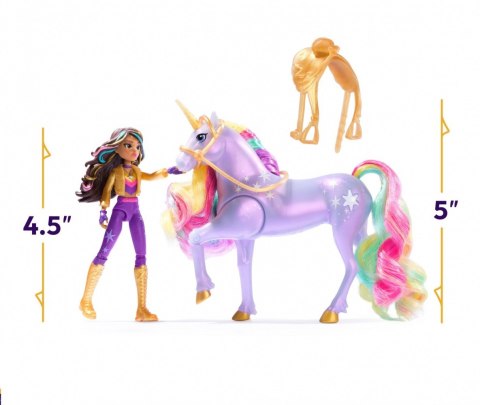 Lalka akademia jednorożców sophia i wildstar efekty świetlne