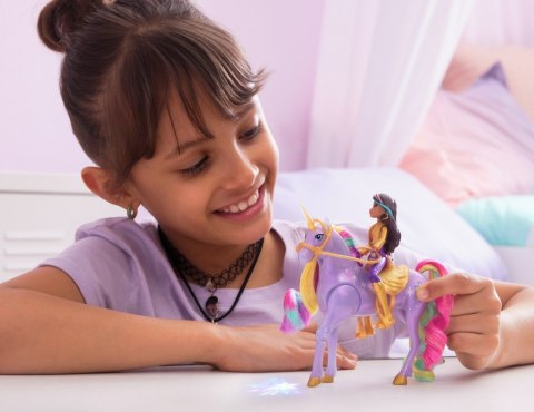 Lalka akademia jednorożców sophia i wildstar efekty świetlne