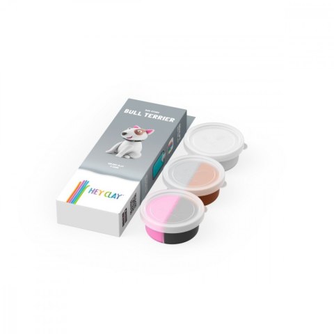 Masa plastyczna hey clay figurka psy bulterier