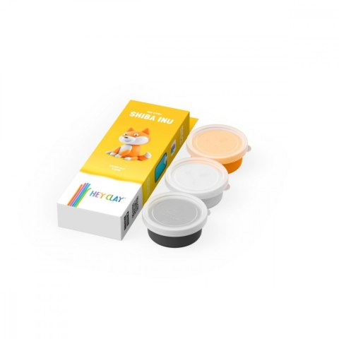 Masa plastyczna hey clay figurka psy shiba inu