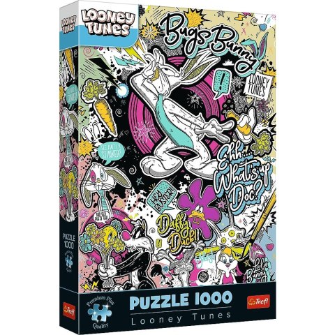 Puzzle 1000 elementów zwariowane melodie looney tunes