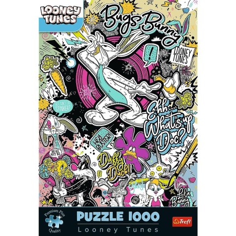 Puzzle 1000 elementów zwariowane melodie looney tunes