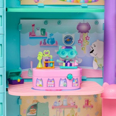 Zestaw figurek koci domek gabi laboratorium syrenkotki