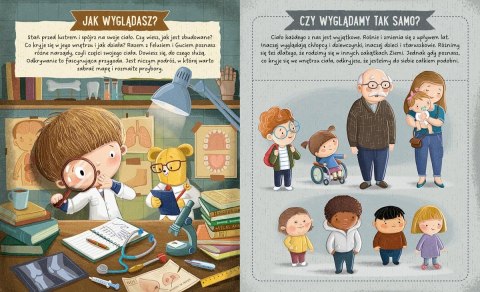 Książeczka feluś i gucio odkrywają... ciało człowieka Książeczka feluś i gucio odkrywają... ciało człowieka