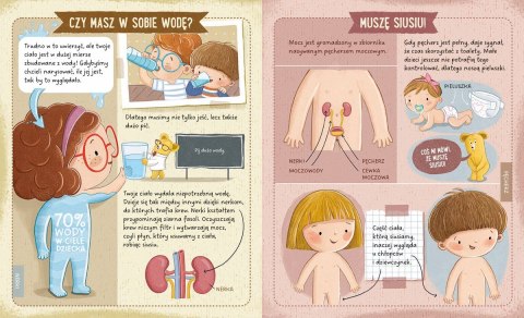 Książeczka feluś i gucio odkrywają... ciało człowieka Książeczka feluś i gucio odkrywają... ciało człowieka