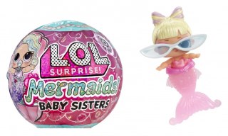 Lalka l.o.l. surprise mermaids baby sisters display 12 sztuk