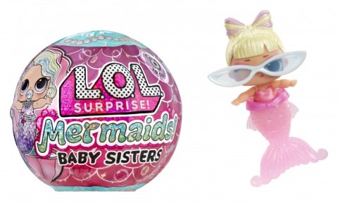 Lalka l.o.l. surprise mermaids baby sisters display 12 sztuk