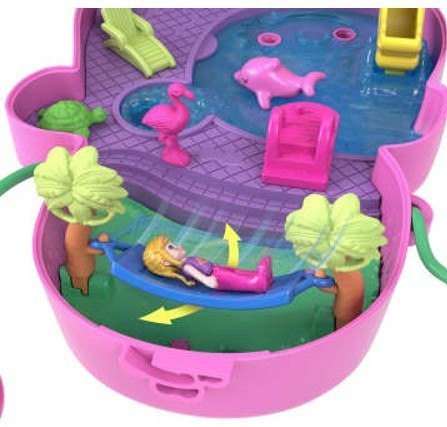Polly pocket kompaktowa torebka małpka