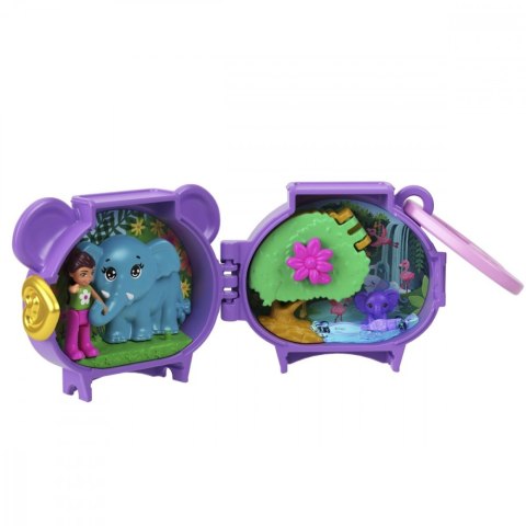 Zestaw figurek polly pocket słoń