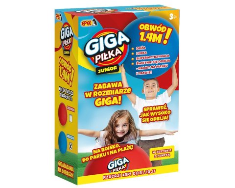 Giga piłka junior czerwona Giga piłka junior czerwona