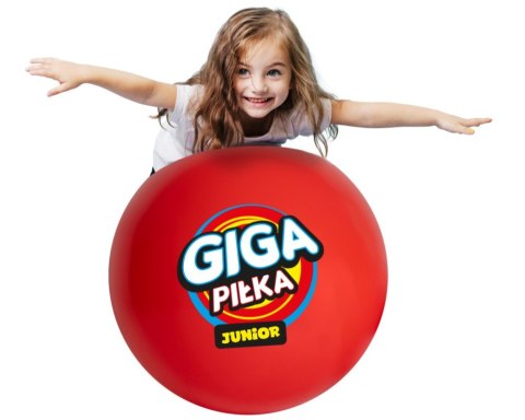Giga piłka junior czerwona Giga piłka junior czerwona