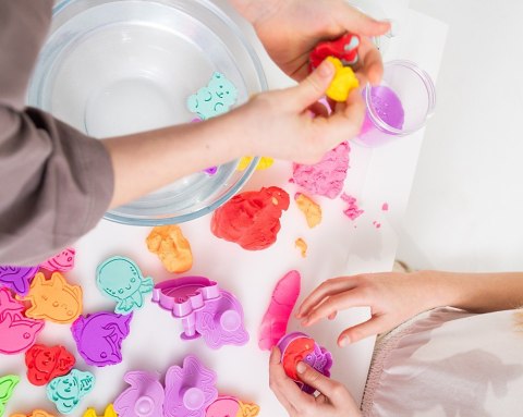 Masa plastyczna misiolina 60g 1 foremka zielona