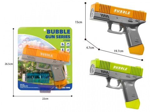 Pistolet na bańki mydlane + płyn Pistolet na bańki mydlane + płyn