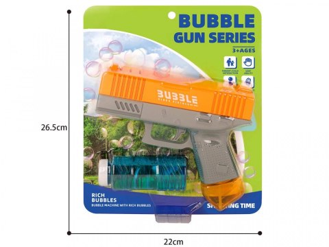 Pistolet na bańki mydlane + płyn Pistolet na bańki mydlane + płyn