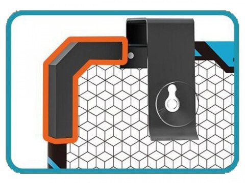 Tablica do koszykówki z piłką i pompką Tablica do koszykówki z piłką i pompką