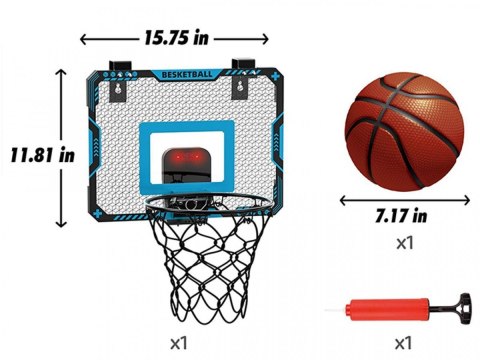 Tablica do koszykówki z piłką i pompką Tablica do koszykówki z piłką i pompką