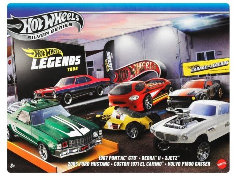 Zestaw pojazdów hot wheels legends multipack
