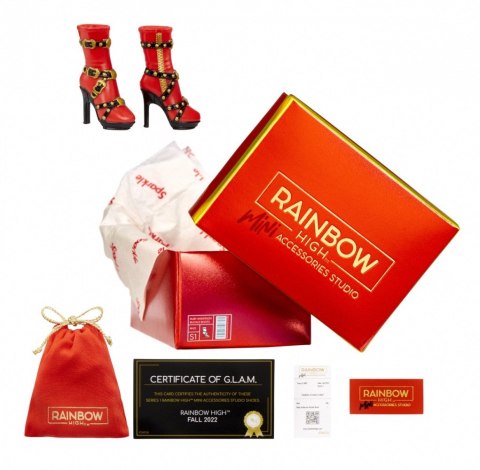 Akcesoria rainbow high buty asortyment 1 sztuka