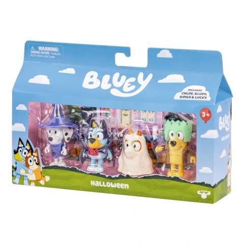 Bluey figurki bal przebierańców 4-pak