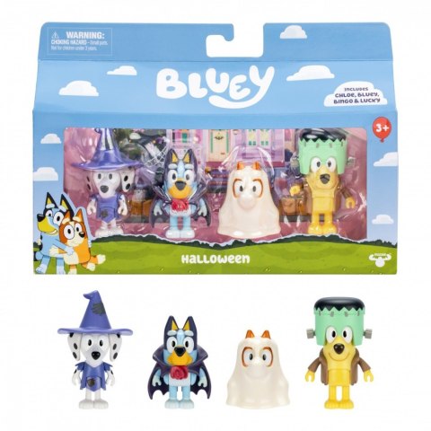 Bluey figurki bal przebierańców 4-pak