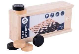 Gra warcaby drewniane