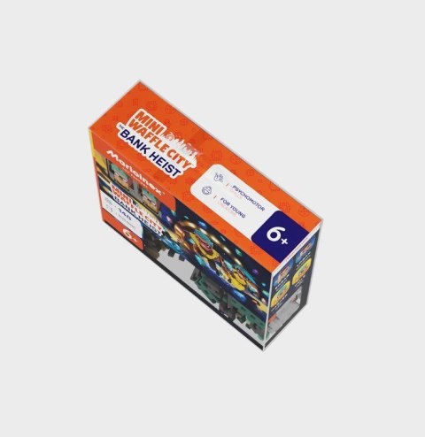 Klocki mini waffle - napad na bank 148 elementów