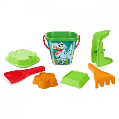 Komplet do piasku 7 elementów jurassic world explorers