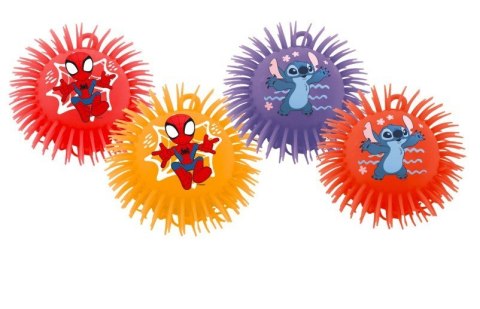 Piłka kudłata mix spidey i stitch 1 sztuka Piłka kudłata mix spidey i stitch 1 sztuka
