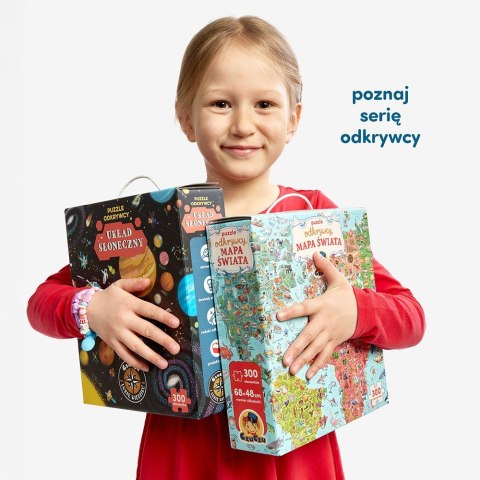 Puzzle odkrywcy - układ słoneczny 300 elementów
