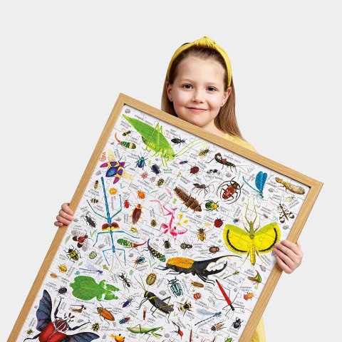 Puzzle puzzlove owady 200 elementów