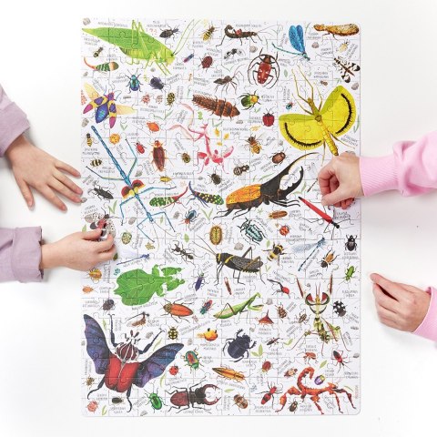 Puzzle puzzlove owady 200 elementów