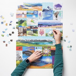 Puzzle puzzlove polskie góry 1000 elementów