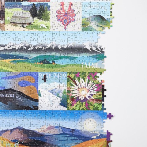 Puzzle puzzlove polskie góry 1000 elementów