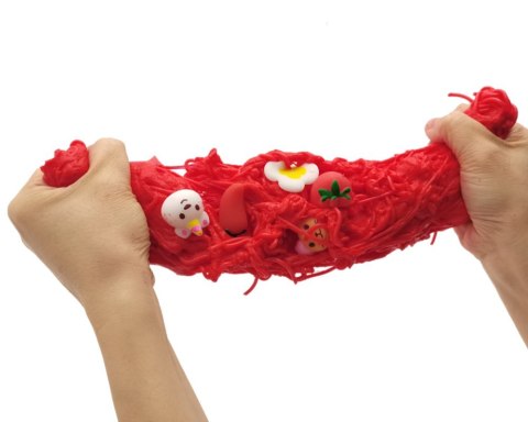 Slime ramen nudle uśmiechnięty grzybek